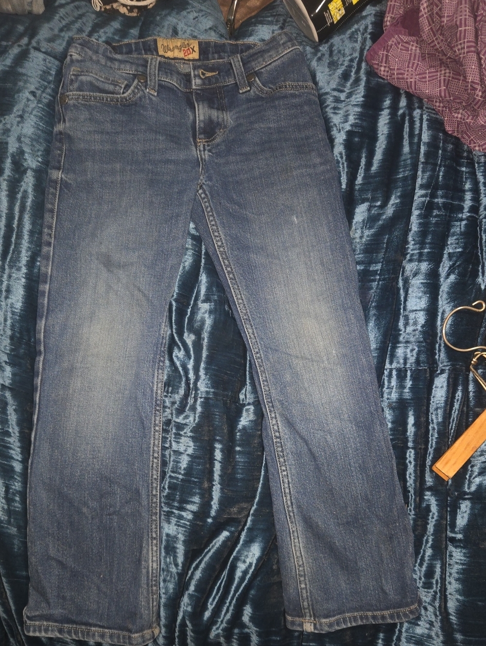 Wrangler 20x Kids Blue Denim Jeans